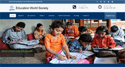 Desktop Screenshot of educationworldngo.com